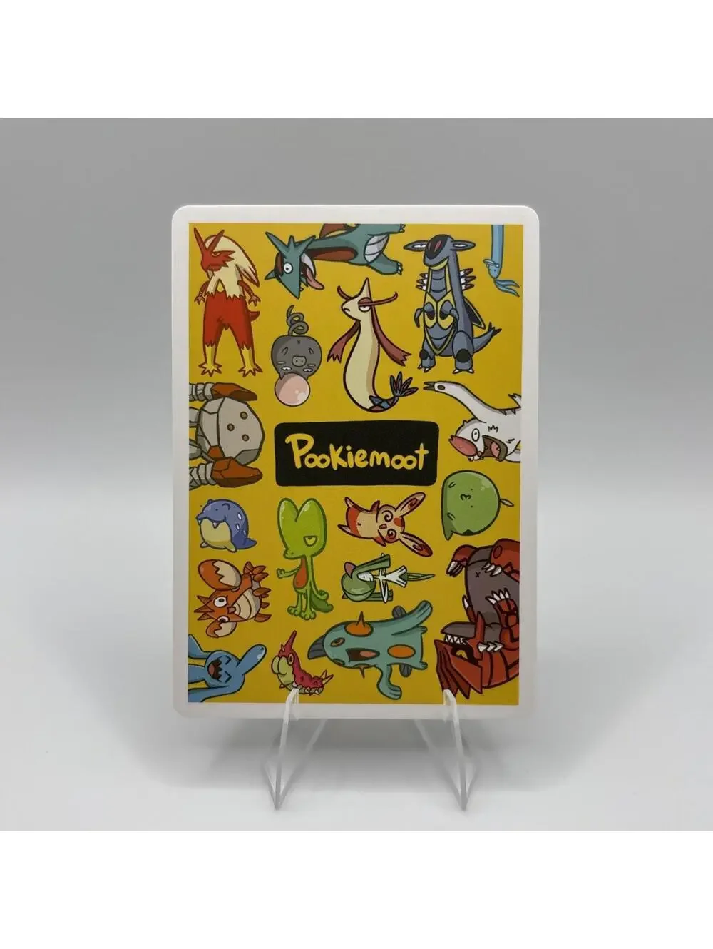 Pookiemoot Gen 3 - Mr Rock (Regirock) #0377 - Pokemon Fan Art Non TCG